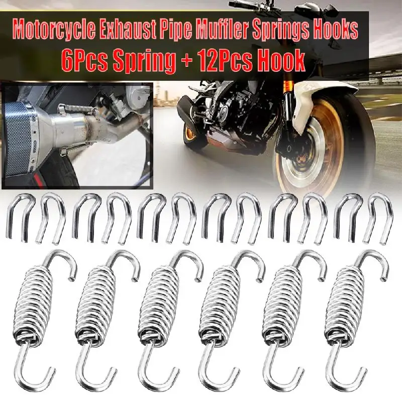 18 шт. крючки из нержавеющей стали для глушителя выхлопной трубы