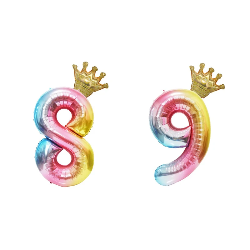 

40 " Foil Balloons Digit Foil Balloons Number Air Balloon Happy Birthday Party Decoration Wedding Balloon Child Party Supplies