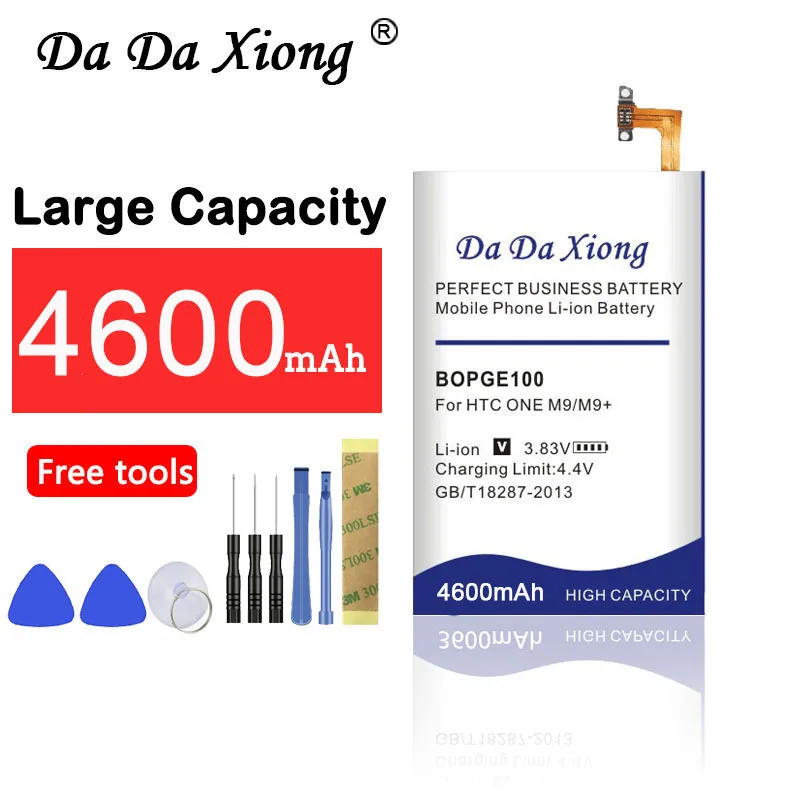 

Высококачественная батарея 4600 мАч BOPGE100 B0PGE100 для HTC ONE M9 + W Plus pt Hima Ultra 0PJA10 0PJA13
