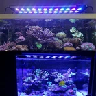 Полноспектральный аквариумный светильник для аквариума с морской водой, коралловый светильник, светодиодный светильник для аквариума, управление через приложение восход и закат