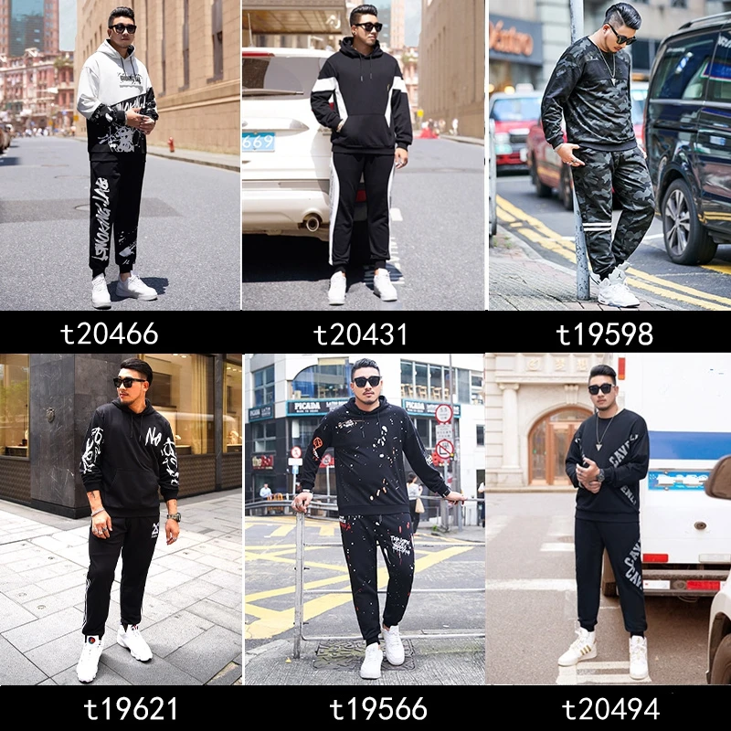 Новинка 2020 мужские повседневные комплекты GXXH с камуфляжным принтом худи + брюки