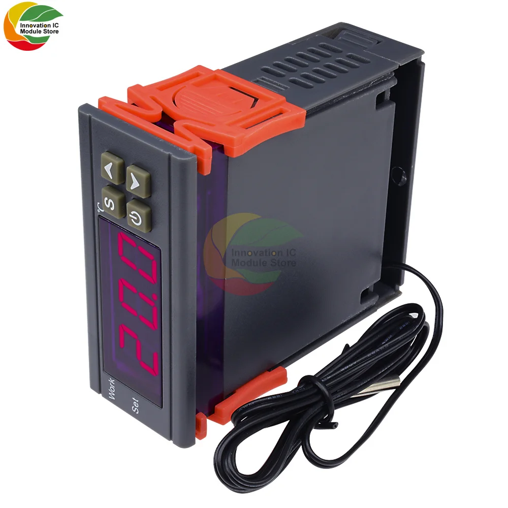 Умный цифровой регулятор температуры MH-1210W 10A реле 12 В постоянного тока 24 |