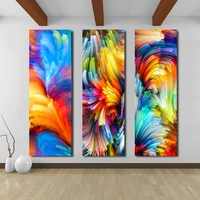 abstract art canvas painting colorful clouds modern wall pictures big size canvas art prints poster for living room home decor