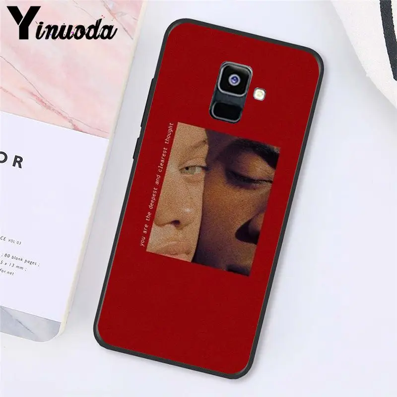 Yinuoda Great art aesthetic van Gogh Mona Lisa Angel Phone Case For Samsung Galaxy A7 A50 A70 A40 A20 A30 A8 A6 A8 Plus A9
