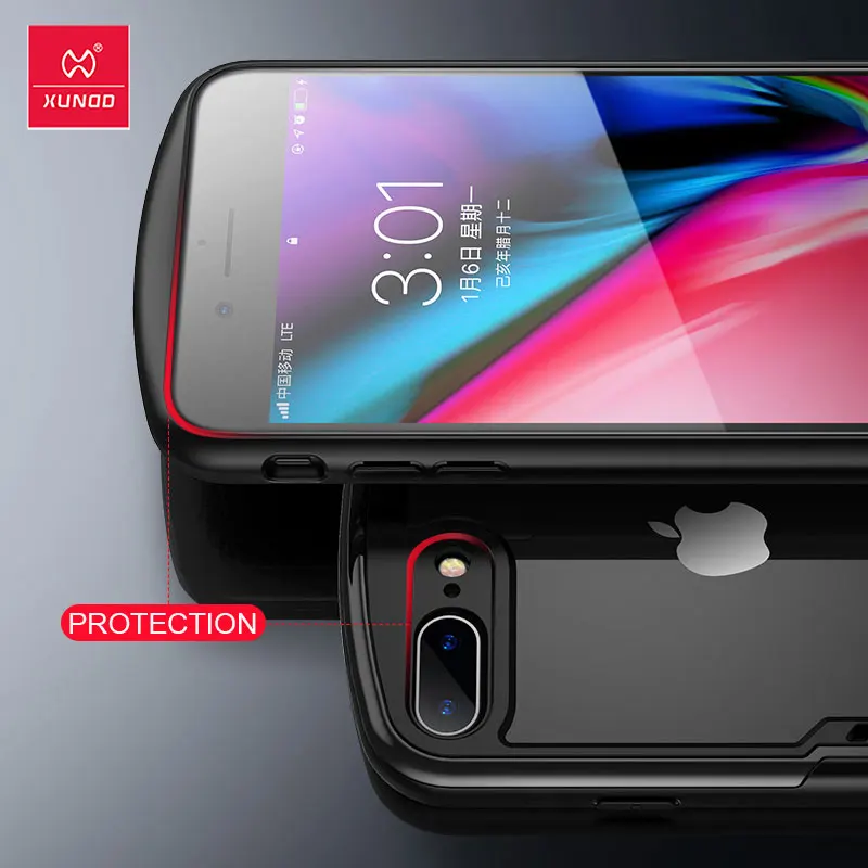 Противоударный чехол Xundd для iPhone 8 телефона защитный подушка безопасности бампер