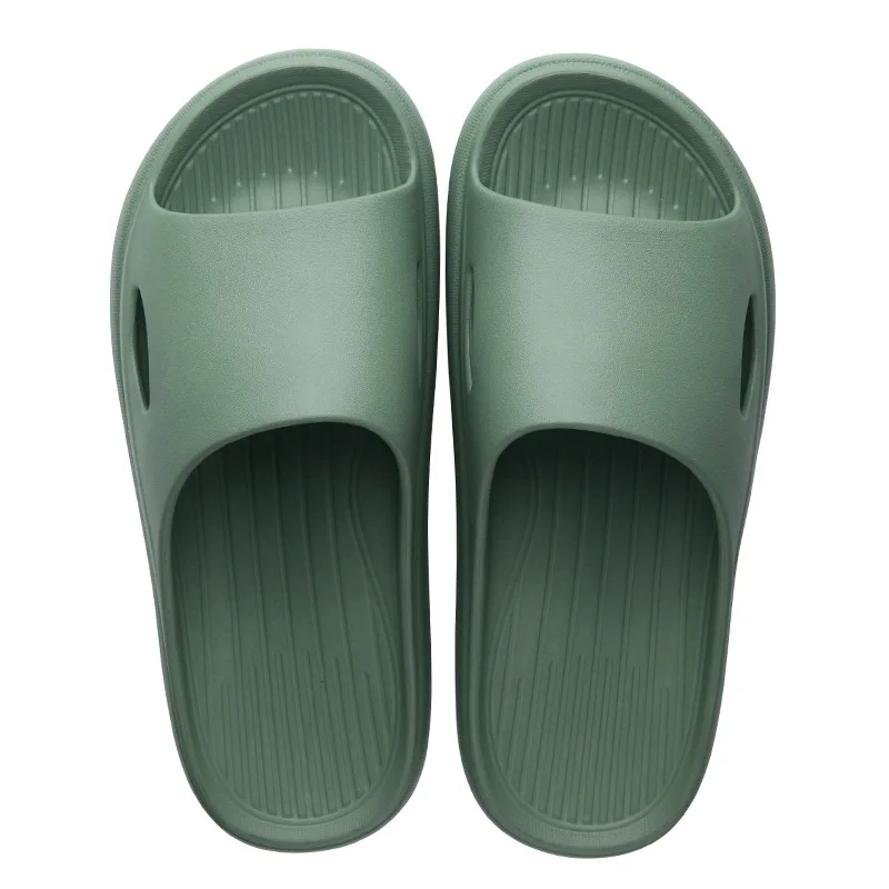 

New Home Couple Slippers Comfortable Fashionable Sandals Woman Indoor Soft Slippers Non-Slip Thick-Soled Eva Integrated Shoes