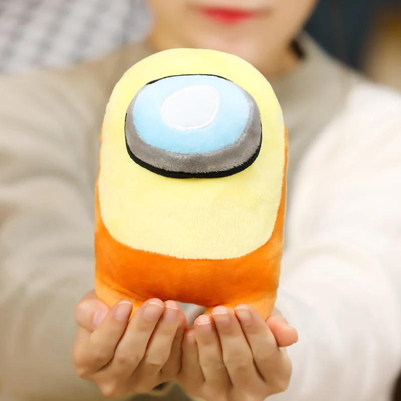 

High Quality Kawaii Lovely Among us Animal Game Dolls Plush Colorful Toy Stuffed Soft Baby Finger Toys Birthday Gifts