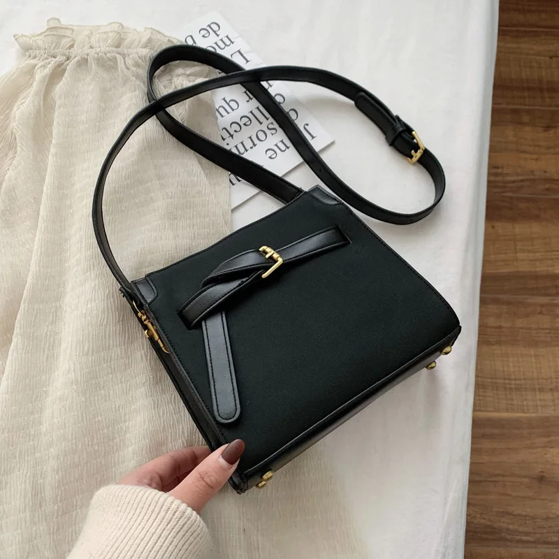 Матовая Сумка-конверт из искусственной кожи тоут на плечо школьные книжные сумки