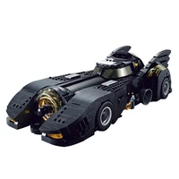 1778pcs city super chariot vehicle batmobile building blocks moc tech hero car model figures weapon bricks toys children