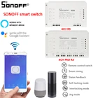 Беспроводной смарт-выключатель Sonoff R3PRO R3 для умного дома, 4-канальный Wi-Fi переключатель Ewelink APP, работает с Alexa  Google Home