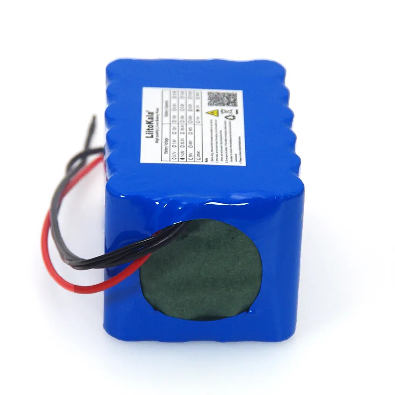 Liitokala 14,8 V 12Ah 4s6p 18650 li-iom батарейный блок для ночной рыбалки, обогреватель для Шахтерских усилителей, батареи с BMS