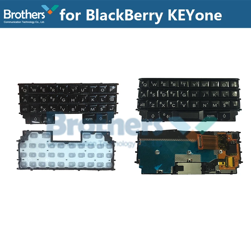 Клавиатура для BlackBerry KEYone DTEK70 клавиатура кнопка гибкий кабель для BlackBerry DTEK70 телефон запасные части черный серебристый 1 шт