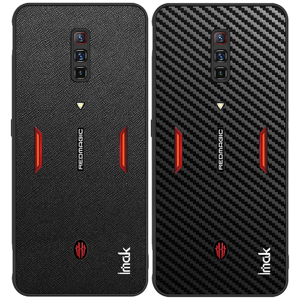 Чехол-накладка IMAK Для ZTE Nubia Red Magic 6 Pro из искусственной кожи