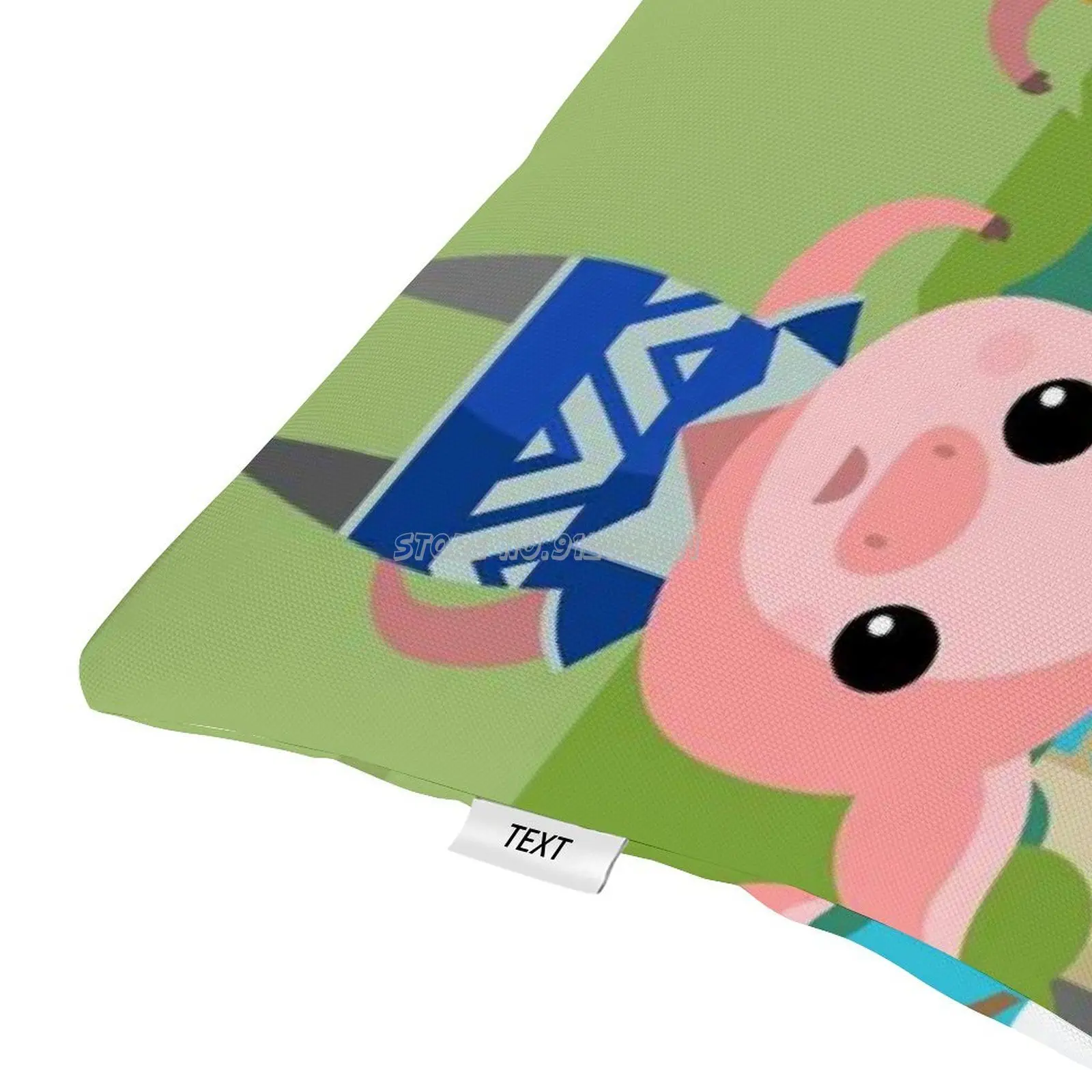 Three Little Pigs Tale Pillow Case Home Decorative Square Printing Cover Throw Sofa Cushion Grass Tree Sun House Forest V | Дом и сад