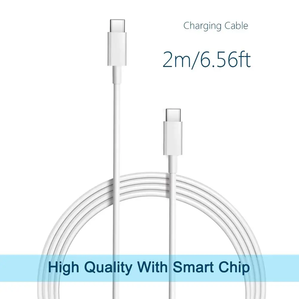 87 Вт USB-C адаптер питания type C подходит для MacBook Pro 15 дюймов 13 дюймов с Thunderbolt 3(USB-C-USB-C кабель в комплекте) шнур питания