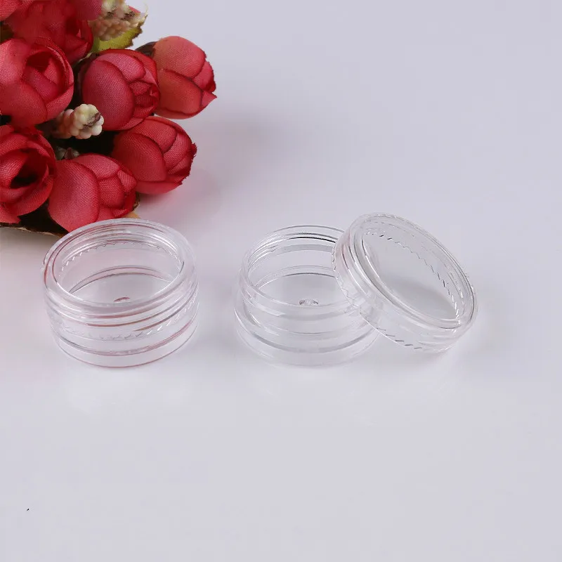 10 шт косметика Jar Box Макияж крем ногтей косметические бисера хранения горшок