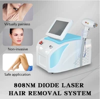 portable freezing point painless high power 800w watt laser 808nm diode beauty hair removal machine