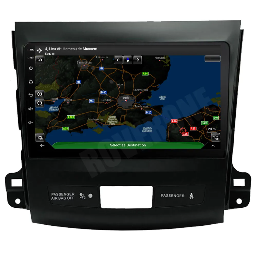 Android 10 для Mitsubishi Outlander XL EX 2007 2011 автомобильное радио стерео GPS навигация Navi Media
