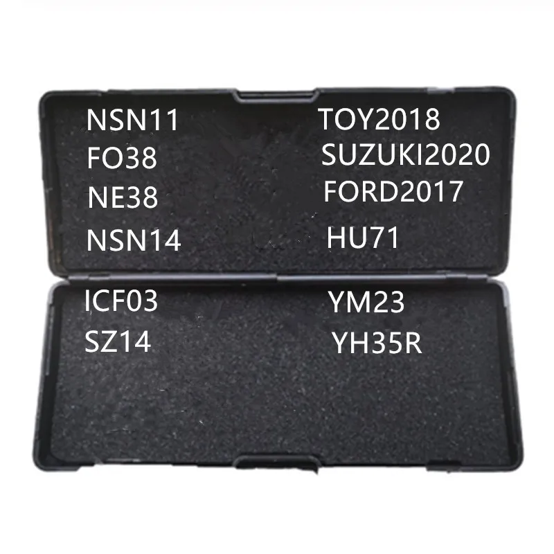 Слесарные инструменты LiShi 2 в 1 оригинальные NSN11 FO38 NE38 NSN14 ICF03 SZ14 YH35R YM23 TOY2018 SUZUKI2020