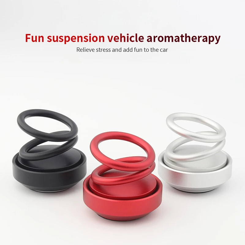 Солнечное двойное кольцо магнитной левитации автомобиля аромат Автоматическое