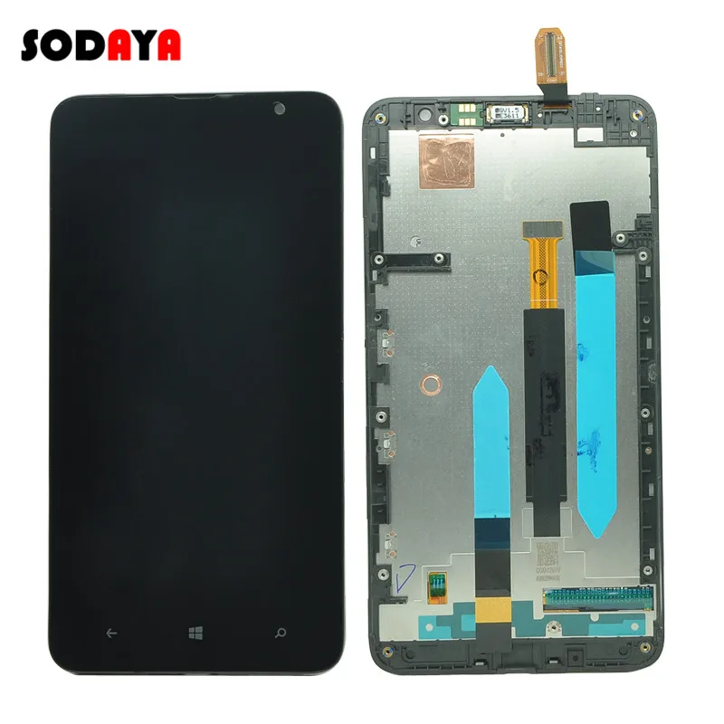 6 0 дюймовый ЖК дисплей для Nokia Lumia 1320 кодирующий преобразователь сенсорного