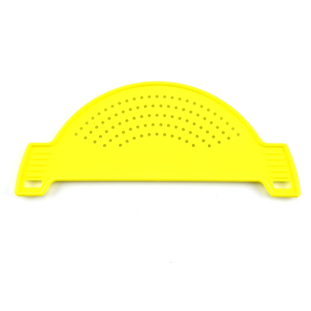 Цвет: желтый Plastic Funnel Strainers From Filters For Rice Water Handle Accessories Type Fruit Washing Vegetables Strainer Kitchen Gadget - Цвет: Цвет: желтый