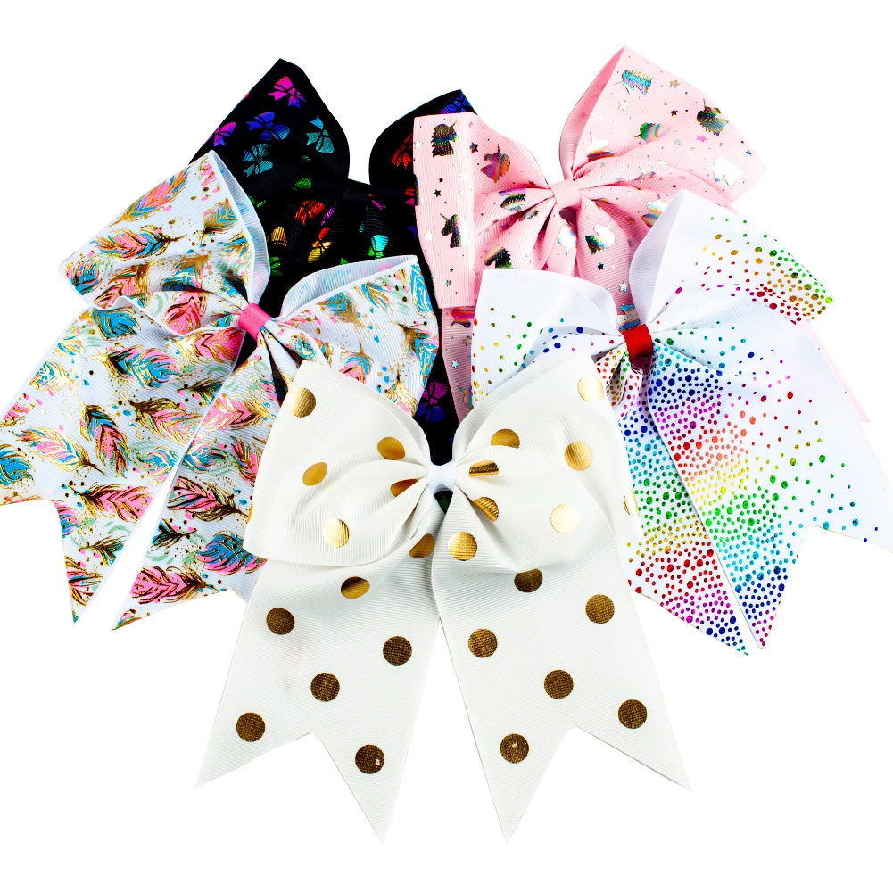 

2 шт., бант из алюминиевой фольги с принтом