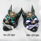 Светящаяся маска из игры Genshin Impact Xiao, реквизит для косплея, аниме, проект Guardian Yasha аксессуары COS, люминесцентная игрушка на Хэллоуин