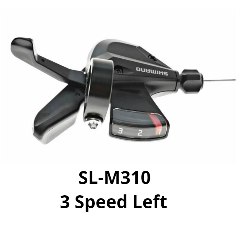 Altus SL-M310 3 s/7 s/8 s/21 s/24 s 3x7 3x8 скорость M310 велосипед переключатель триггера набор Rapidfire с оригинальным кабелем переключения передач - Цвет: m310 3 Speed Left