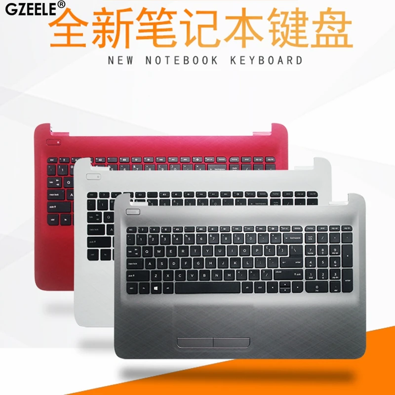 Новая клавиатура на английском языке для HP 250 255 256 G5 G4 15 AC AF верхний чехол рук