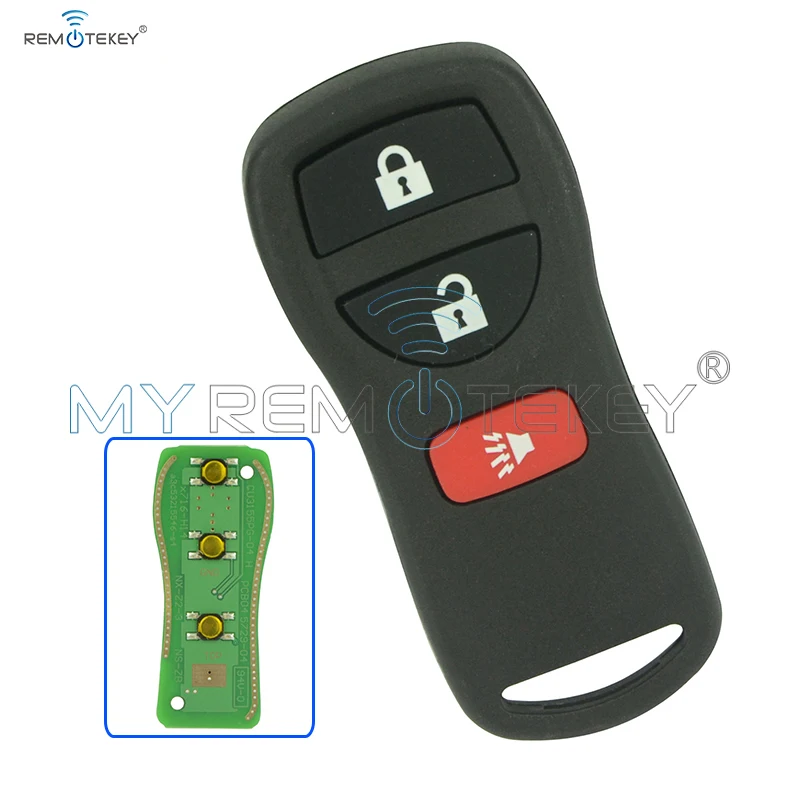 Дистанционный ключ брелок KBRASTU15 3 кнопки 315 МГц для Nissan Armada Frontier Murano Pathfinder Quest Titan Xterra 2005 2006 2007 remtekey