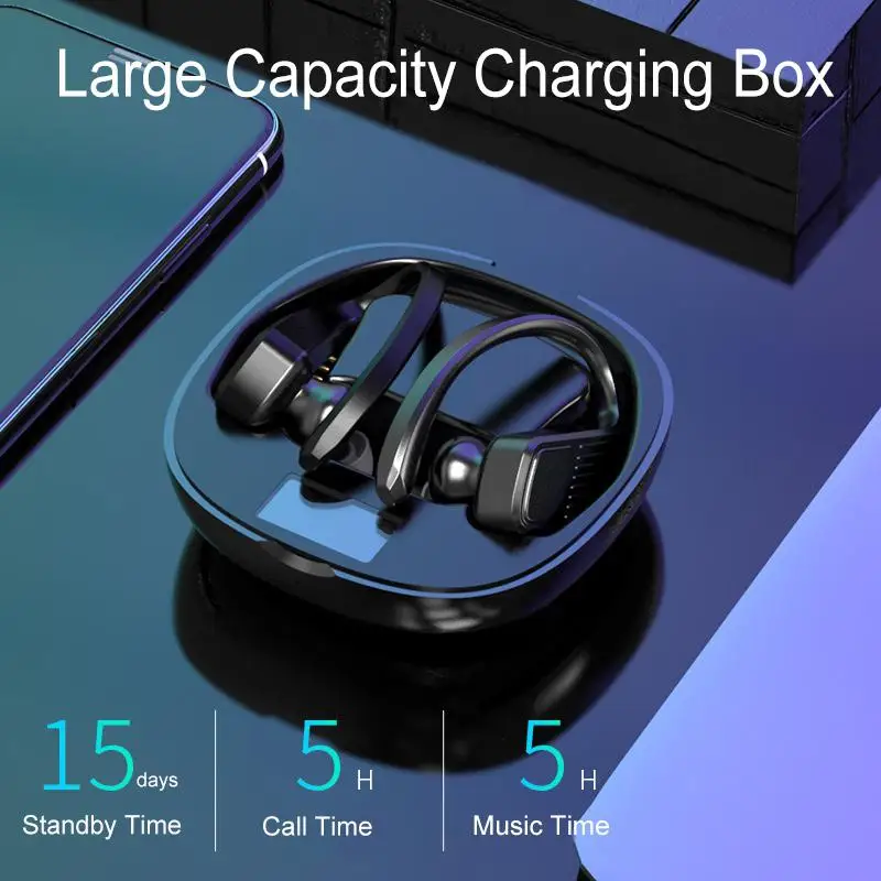 Yiwa T11 TWS Bluetooth 5 0 наушники стерео беспроводные мини спортивные водонепроницаемые с