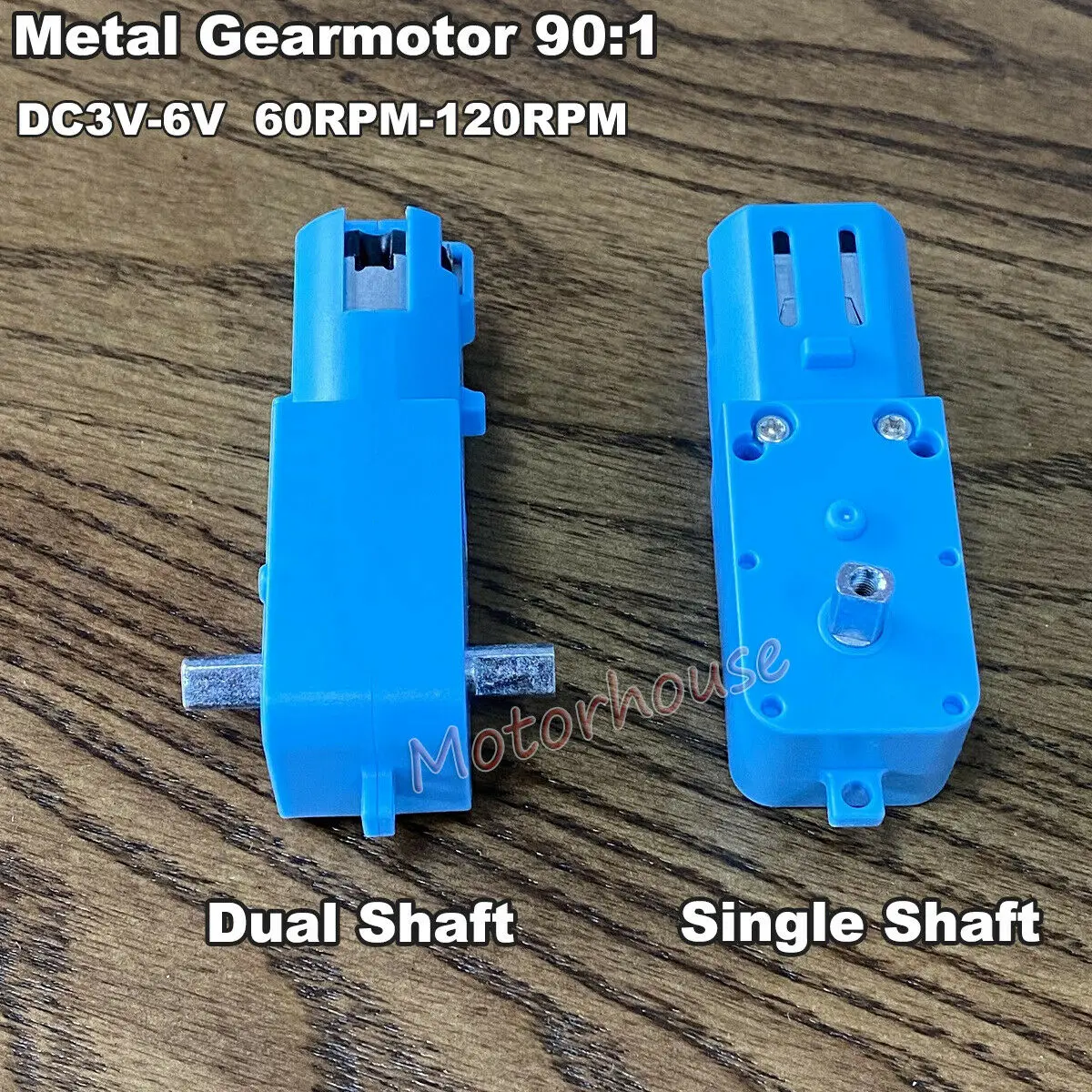 Миниатюрный редукторный двигатель 130, постоянный ток 3 В, 5 В, 6 В, 60 об/мин-120 об/мин, медленная скорость, металлический редукторный двигатель «сделай сам», автомобильный робот