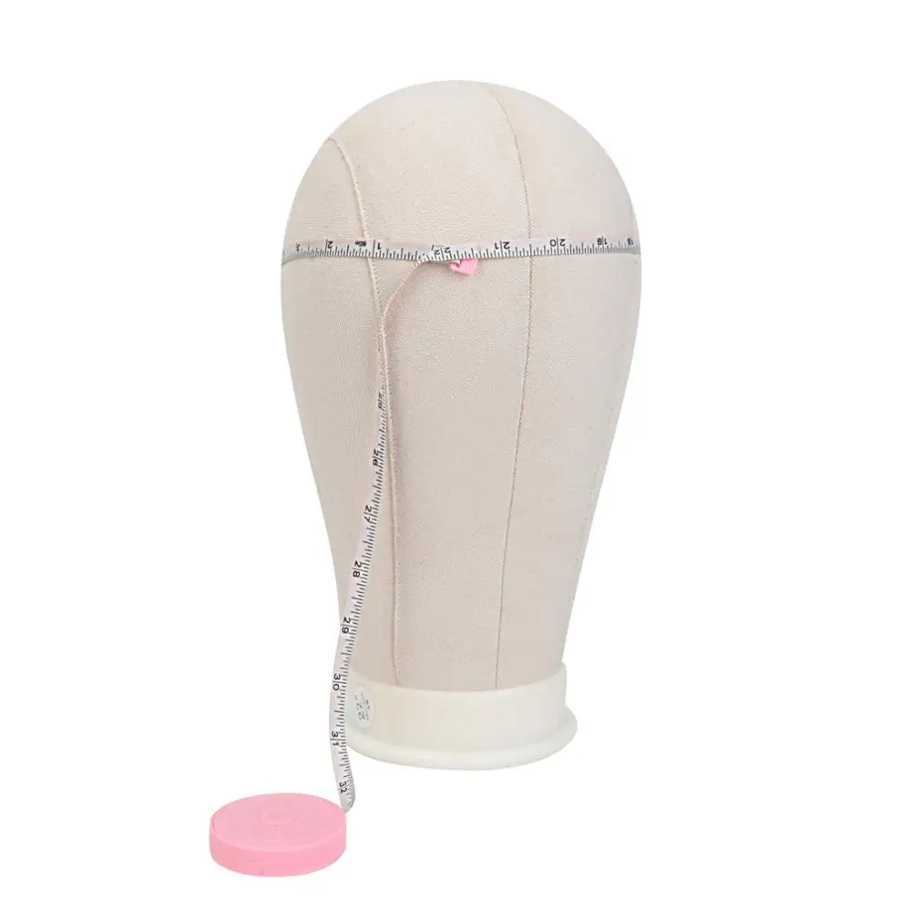 22 ''тренировка голова манекена холст блок головы парик делая дисплей