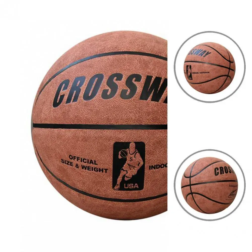 

Мягкий захват 1 комплект премиум Профессиональный кросс No.7 баскетбольный микрофибра уличный баскетбол прочный для легкой атлетики