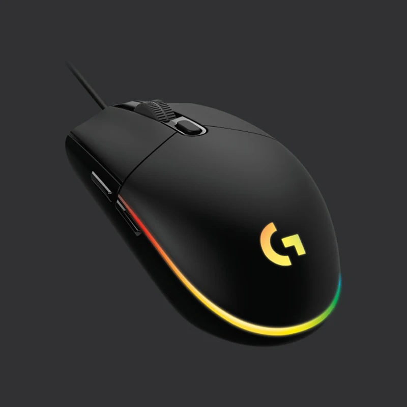 2020 Logitech G102 LIGHTSYNC Gaming Mouse Black/White/Blue with Streamer Effect 8000 DPI New Upgrade 2 Generation Game | Компьютеры и