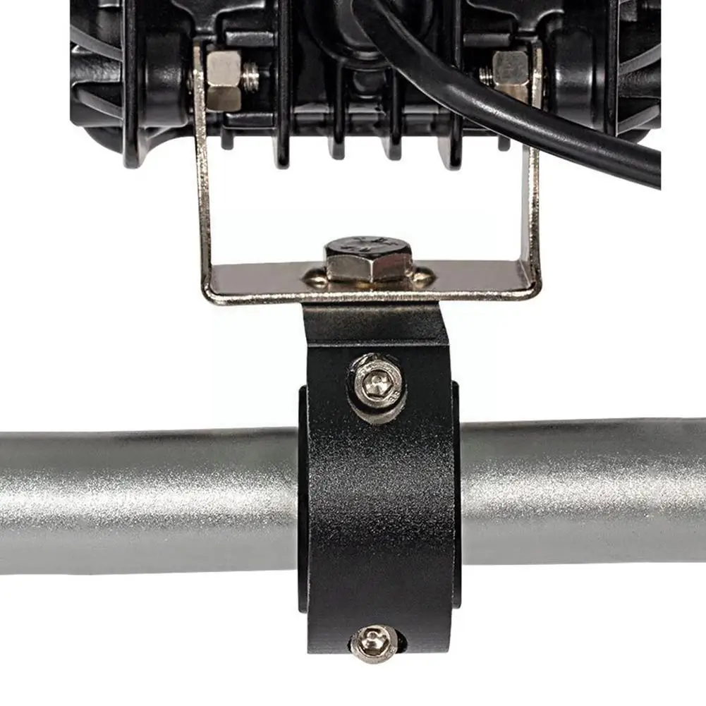 

Удобный Универсальный кронштейн B5u2 для противотумансветильник фар, зажим для точечных светильников, из алюминия и резины, 2 шт., 25-30 мм