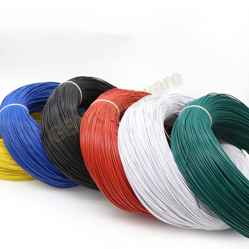 Электропровод UL1430 из луженой меди 1/2/5 м высокопрочный провод 28 26 24 22 20 18 16AWG 105 °C