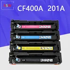 CF400A CF401A 402 403A 201A совместимый цветной картридж с тонером для hp HP Color LaserJet Pro M252dn M252n MFP M277dw M277n M274n