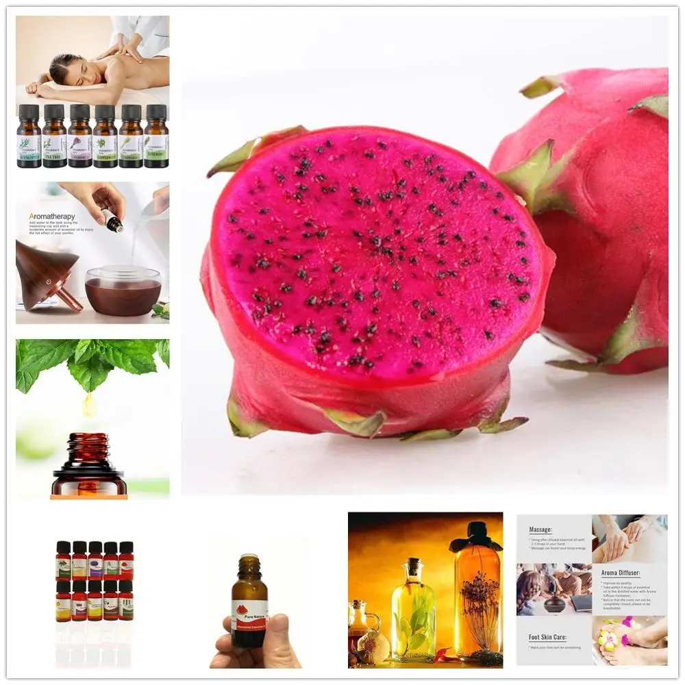 Эфирные масла Pitaya ароматические эфирные для ароматерапии спа ванны массажа