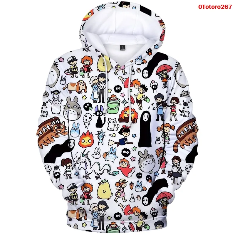 

Japanese Anime Totoro Hoodie Fashion Hoodie Men Women Sweatshirt Kawaii 3d Print Clothes Harajuku Totoro Hoodies Unisex Casual