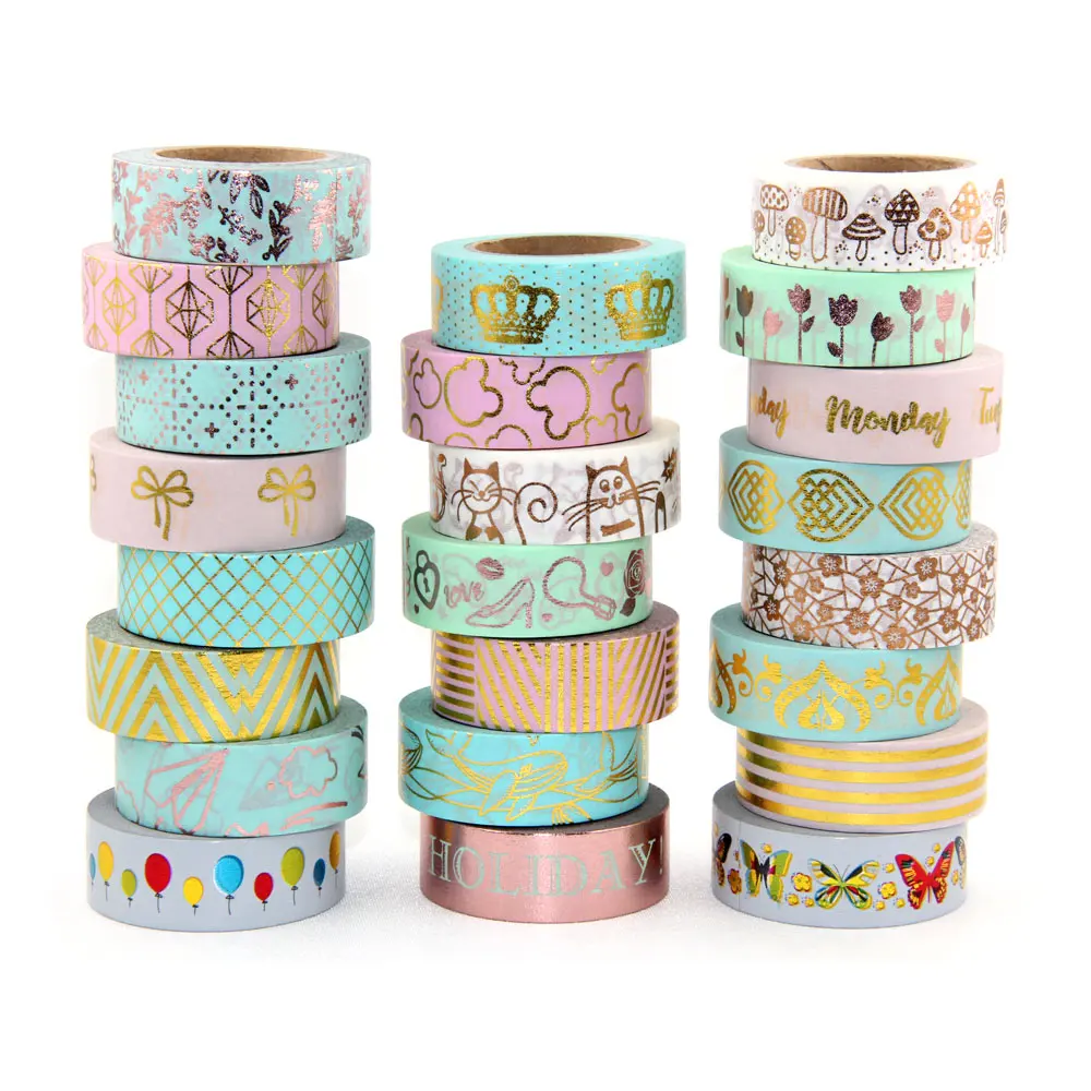 1 х декоративная лента из фольги для скрапбукинга | Канцтовары офиса и дома