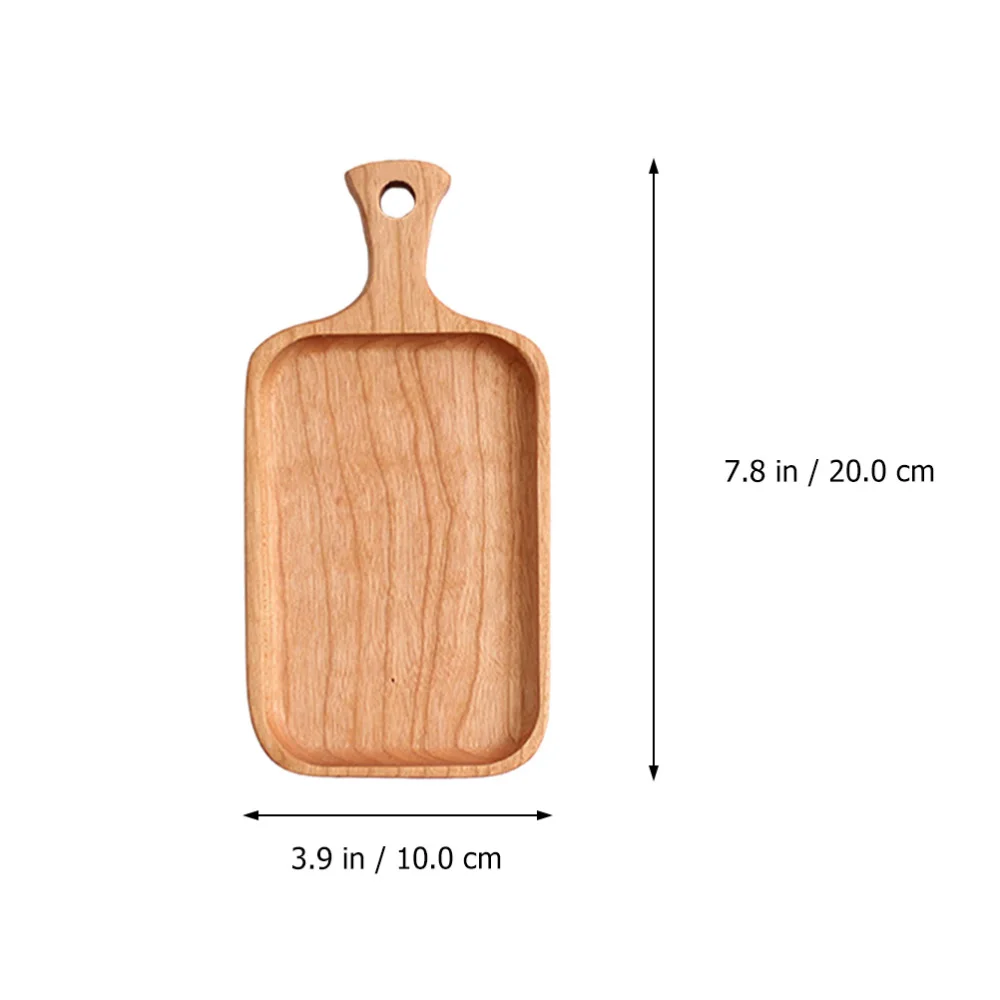 

1Pc Japanese Style Wood Baking Bread Plate Sushi Serving Plate (Assorted Color)