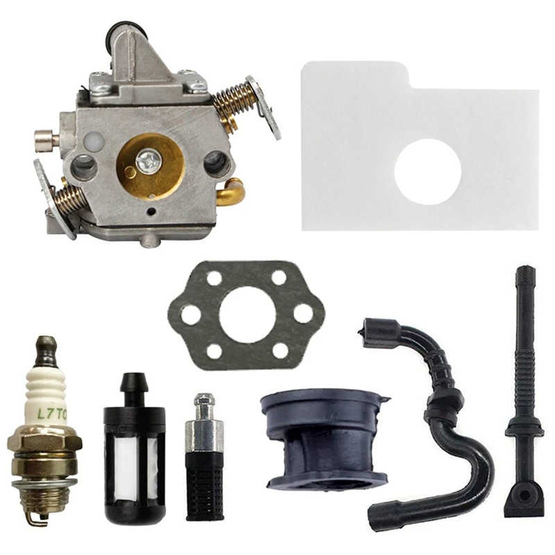 

Carburetor Kit for Zama C1Q-S57 Fit Stihl 017 018 MS170 MS180 Chainsaw Engine Parts 11301200603 Filter Fuel Spark Plug Retail