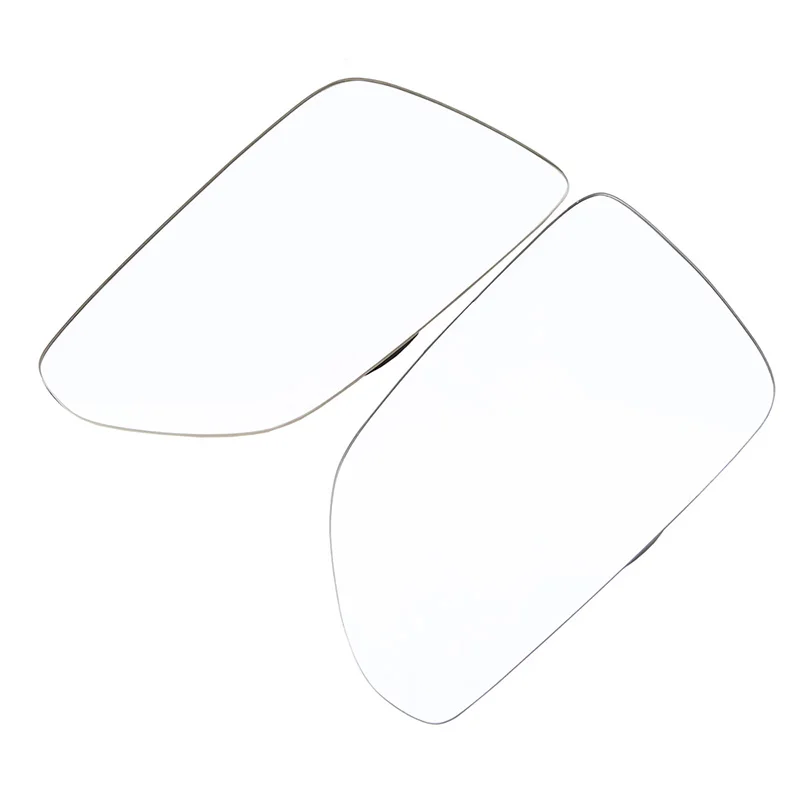 Автомобильное зеркало заднего вида POSSBAY с подогревом белое боковое стекло