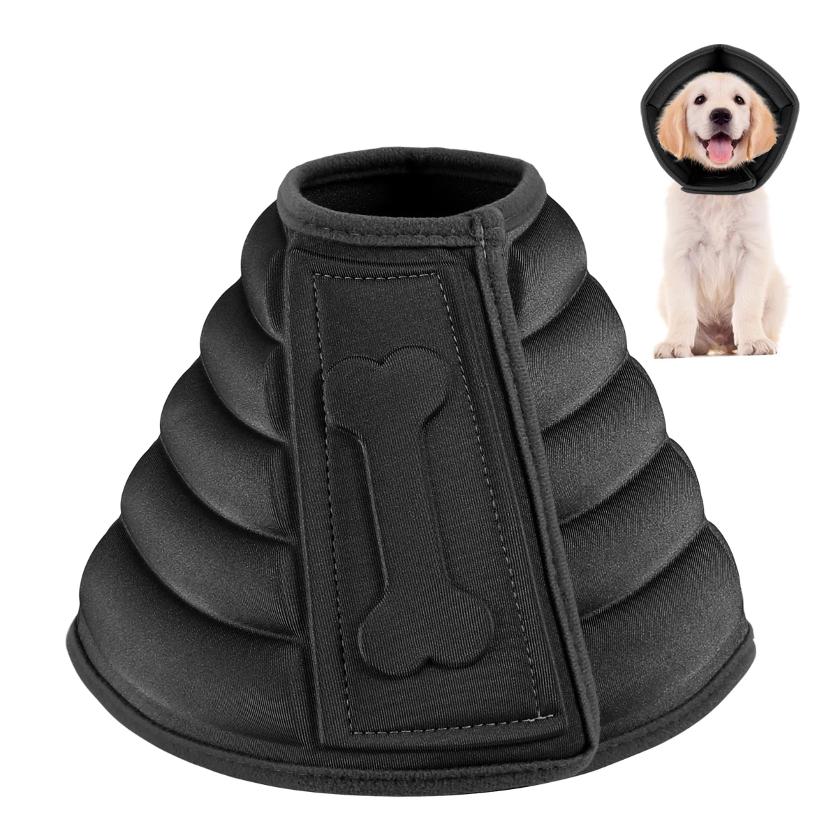 

Dropshipping Dog Cone Collar For After Surgery Anti-Bite Pet Recovery Protective Collar For Dogs Cats Dog Cone Collars