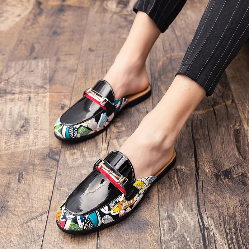 Мужские повседневные туфли на плоской подошве белые брендовые удобные