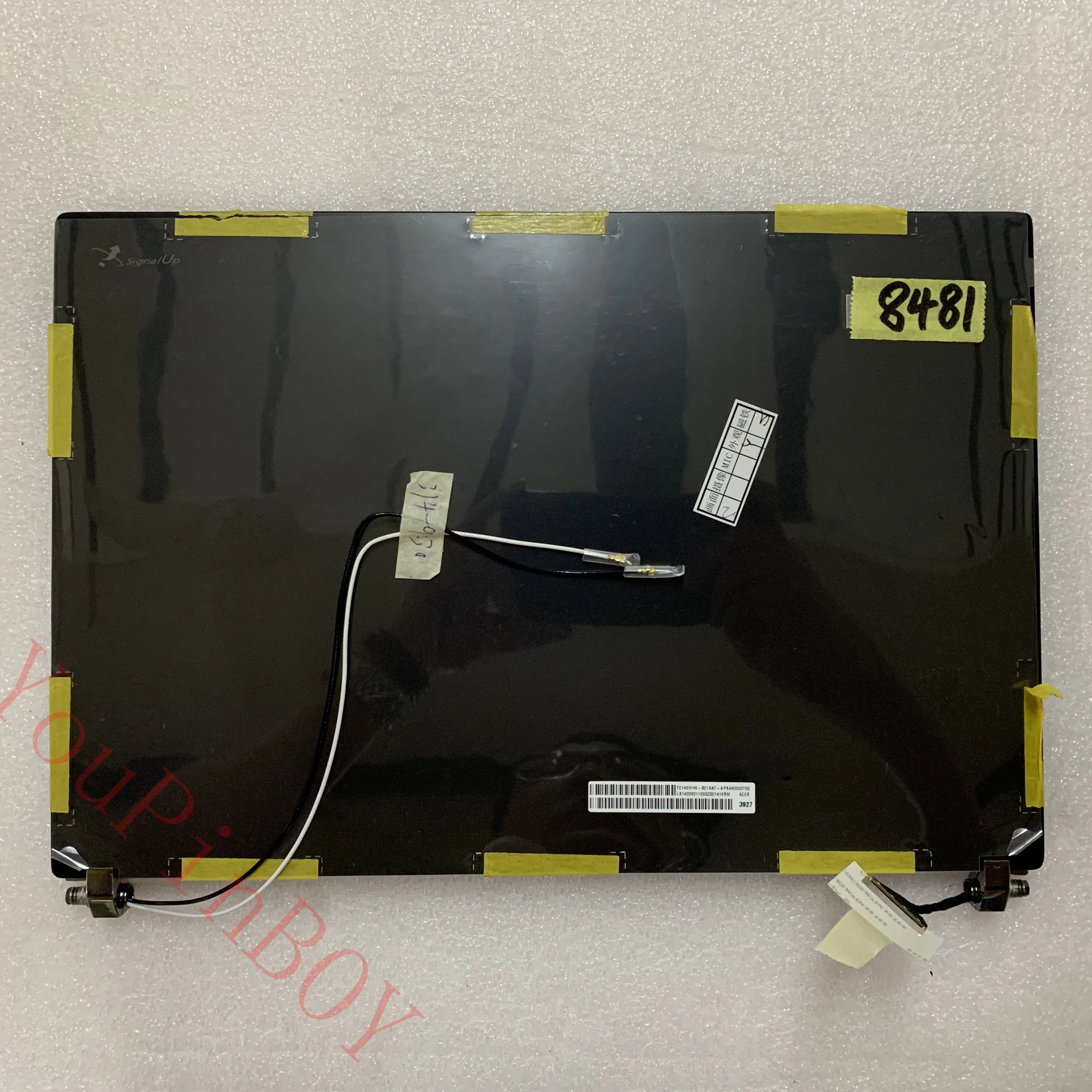 ЖК экран с крышкой полный комплект верхние детали в сборе черный LP140WH6 F2140WH6 для ACER