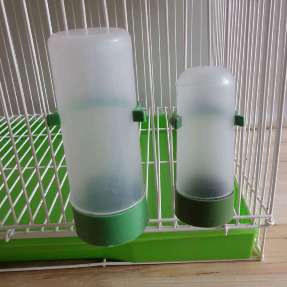 1pcs Bird Water Drinker Feeder Automatic Drinking Fountain Pet Parrot Cage Bottle Cup Bowls Supplies Dispenser | Дом и сад