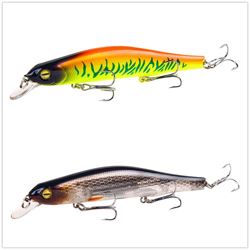 1 шт. опускается на дно Minnow приманки для ловли рыбы 125mm/17 5g